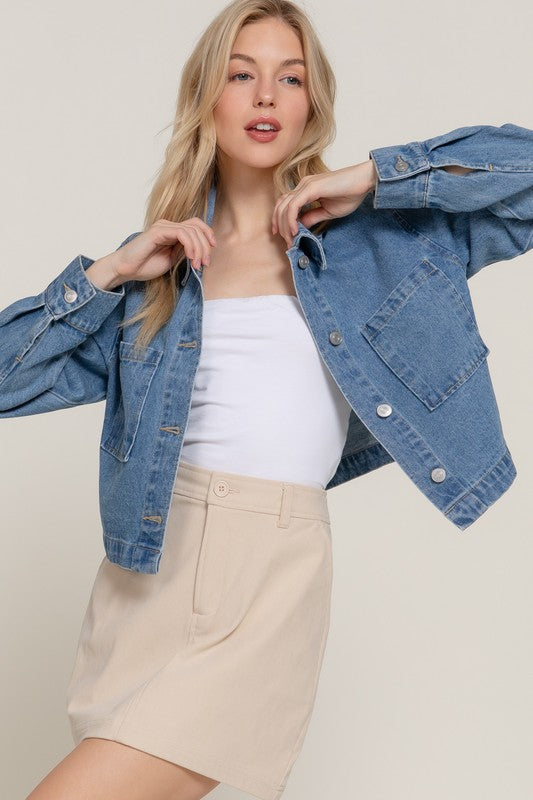 Denim Pocket Jacket