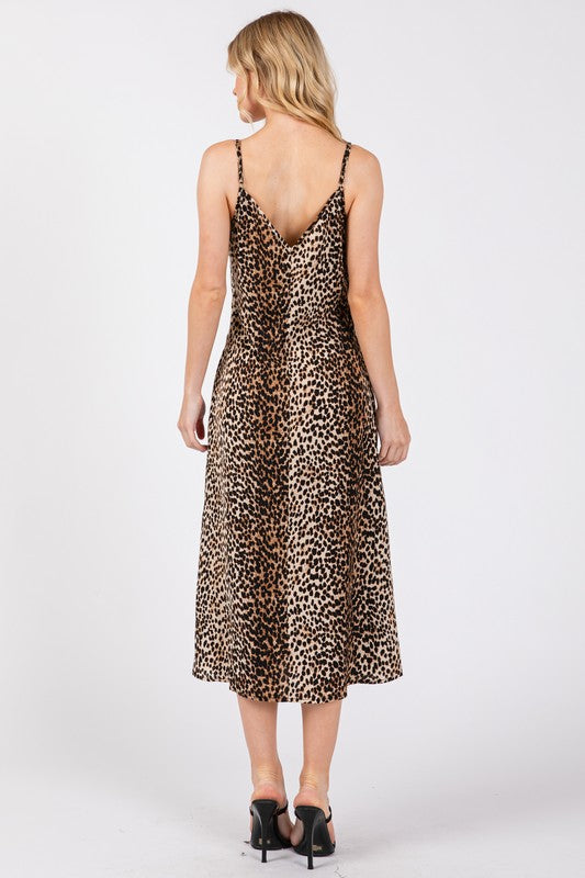 Leopard Slip Dress