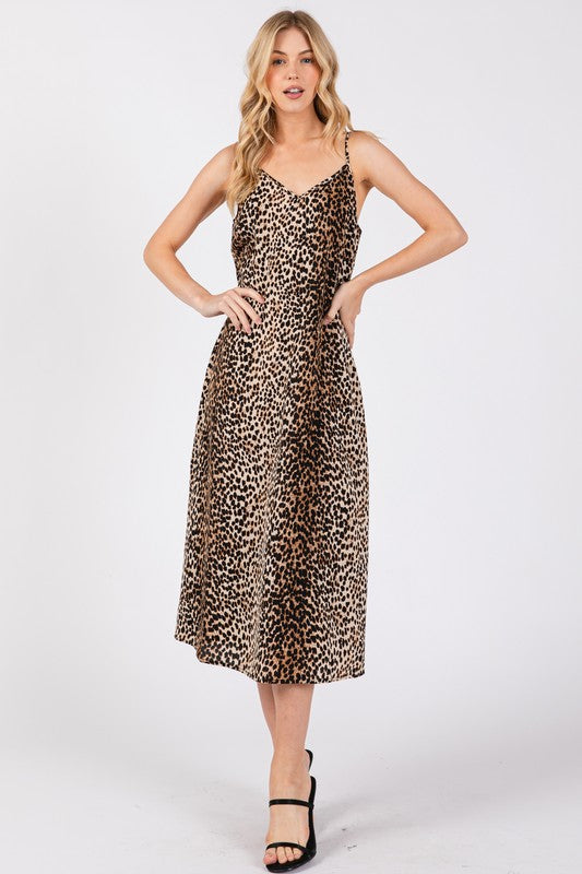 Leopard Slip Dress | AndyLiz Small Leopard Slip Dress | AndyLiz Small