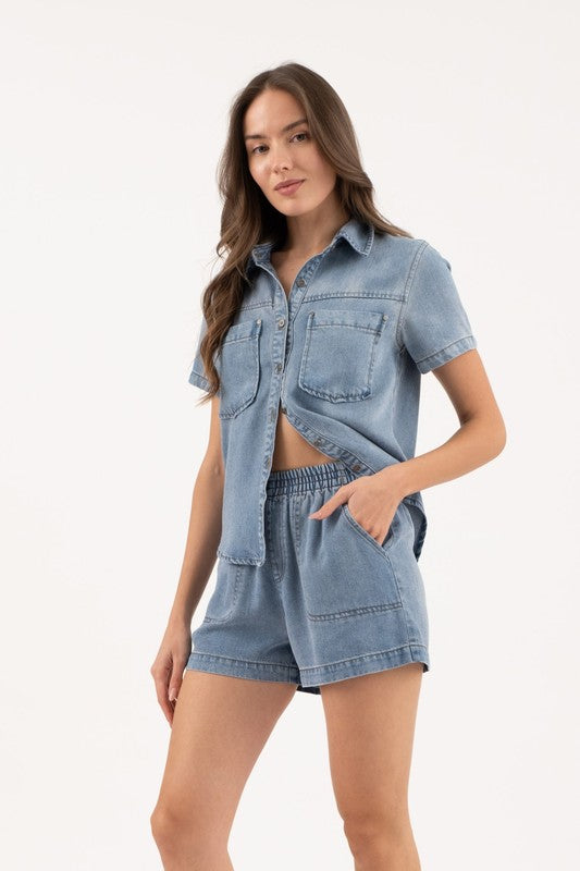 Chloe Denim Shorts