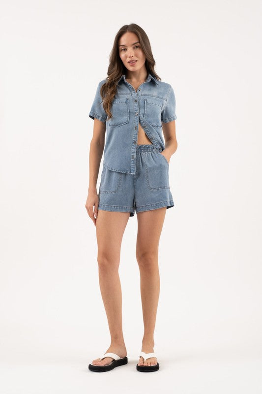 Chloe Denim Shorts