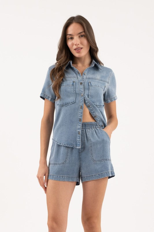 Chloe Denim Shorts