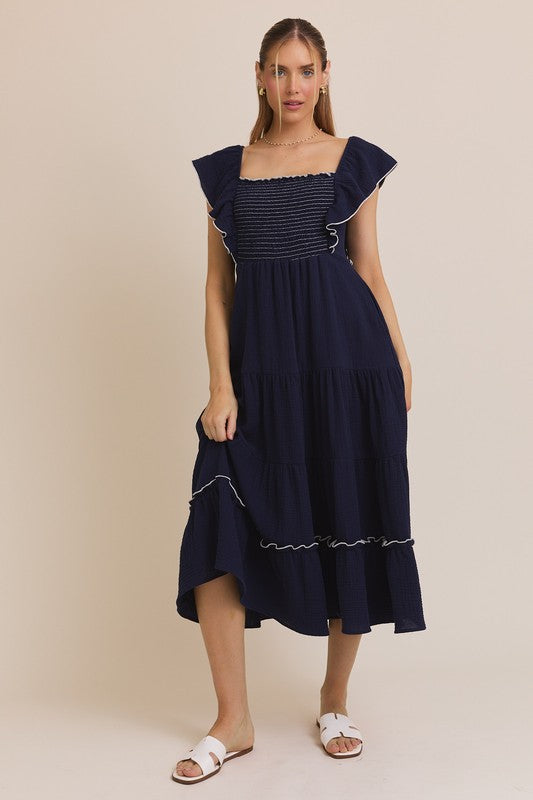 Evie’s Navy Dress