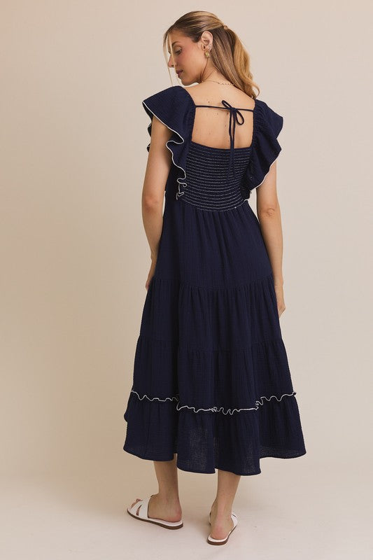 Evie’s Navy Dress