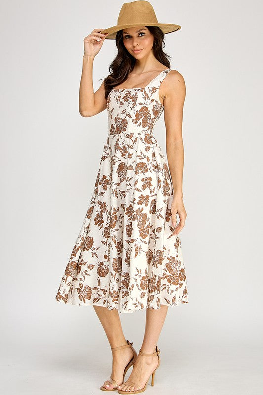 Autumn Bloom Midi