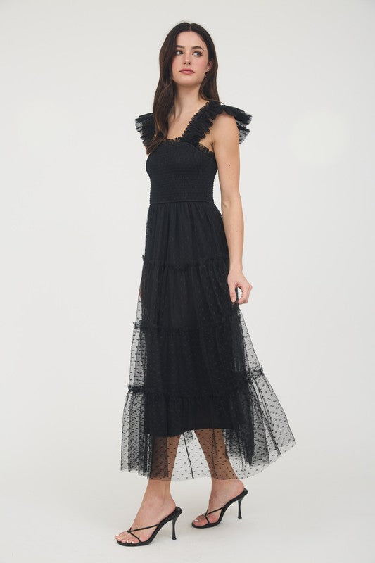 Lily's Tulle Midi Dress