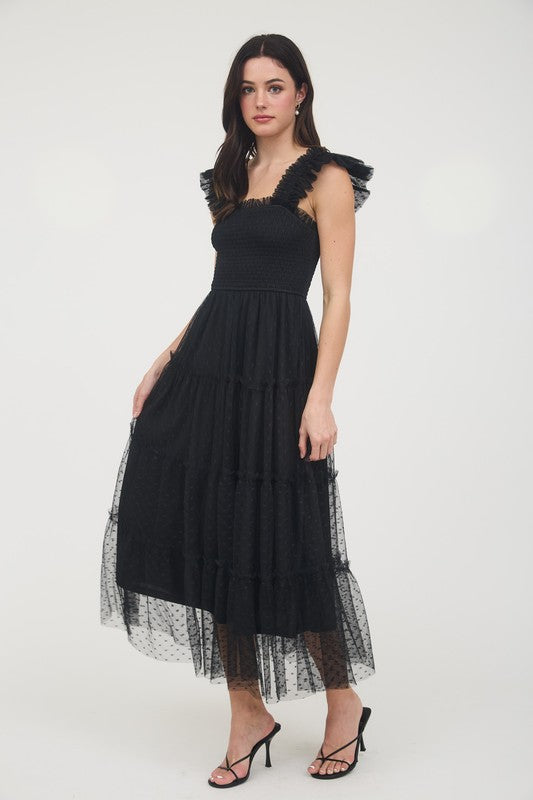 Lily's Tulle Midi Dress