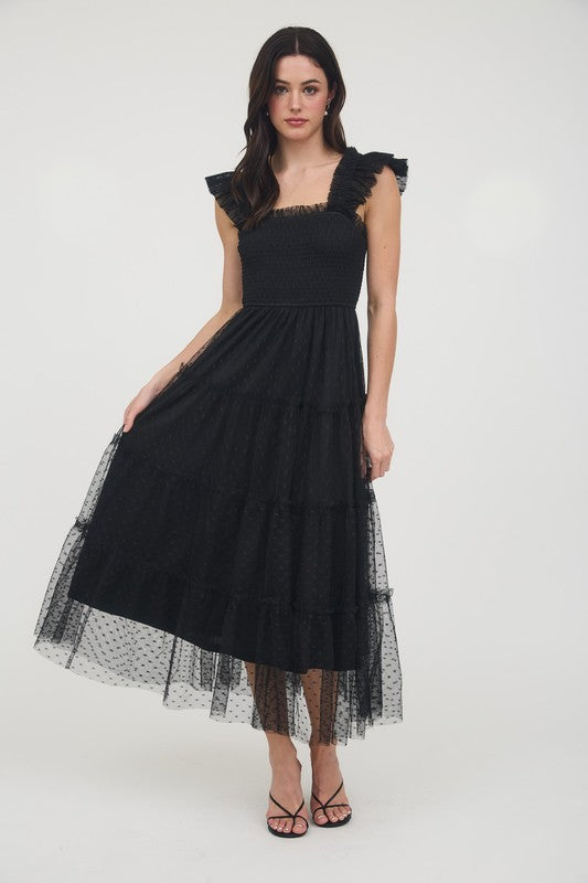 Lily's Tulle Midi Dress