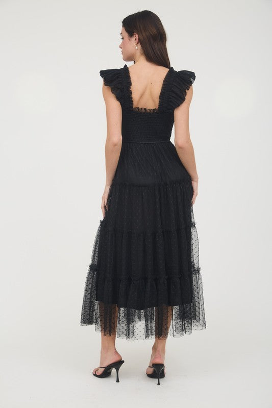 Lily's Tulle Midi Dress