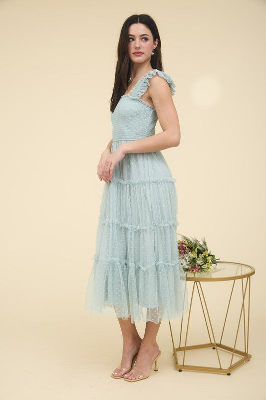 Lily's Tulle Midi Dress