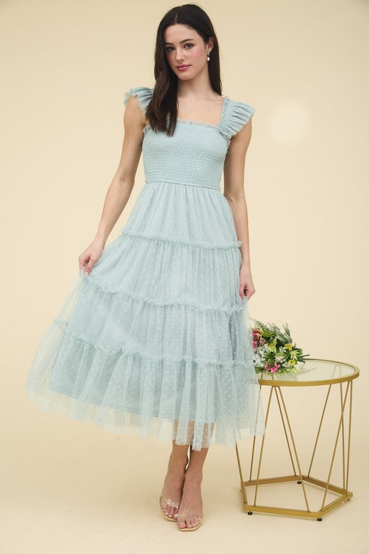 Lily's Tulle Midi Dress