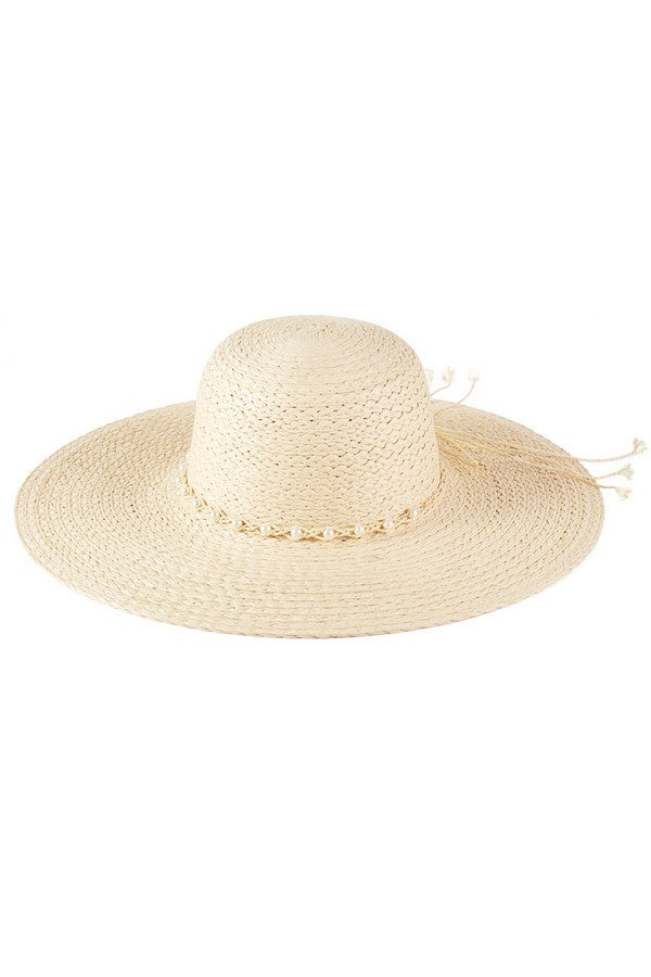 Cream Pearl Sun Hat