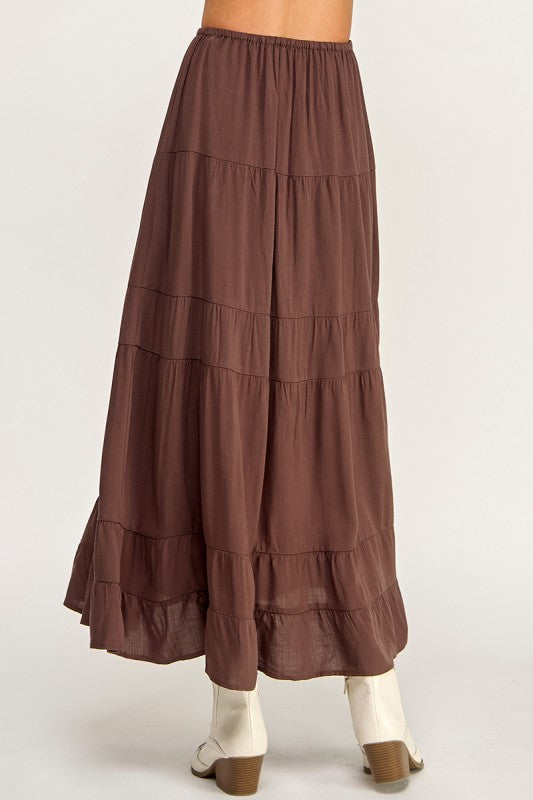 Chocolate Pocket Skirt