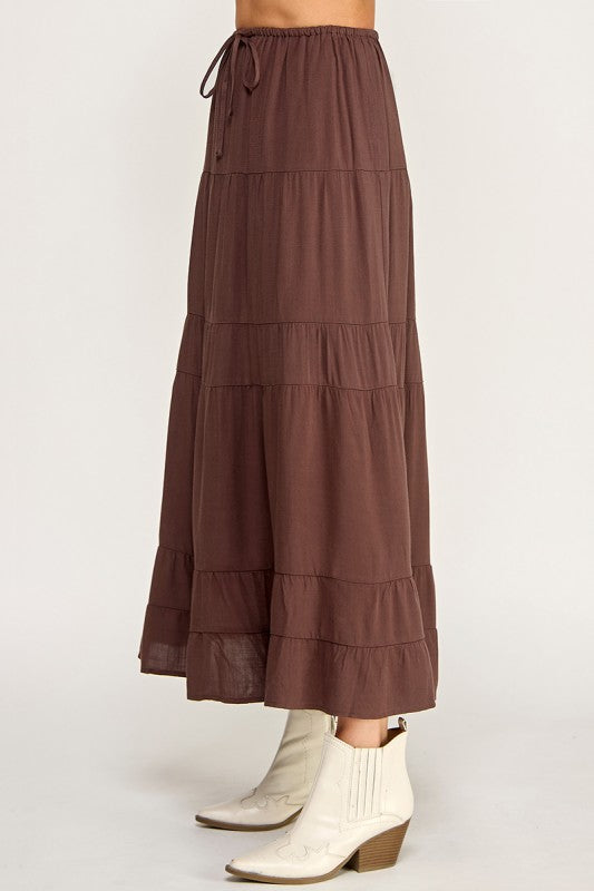 Chocolate Pocket Skirt