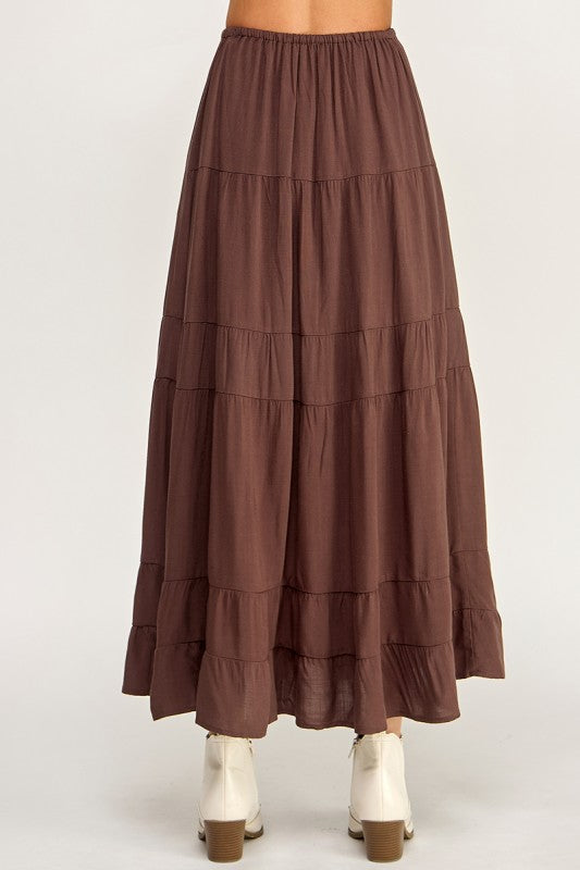 Chocolate Pocket Skirt