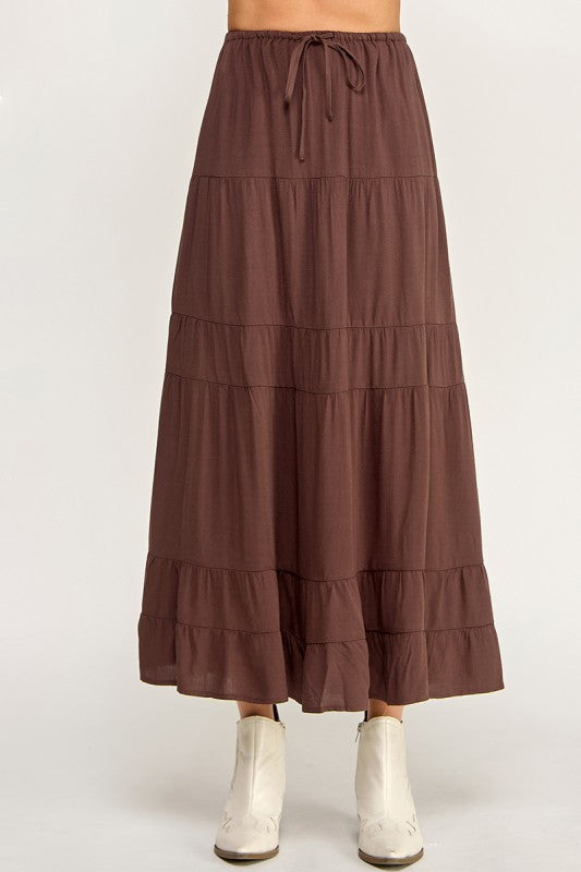 Chocolate Pocket Skirt