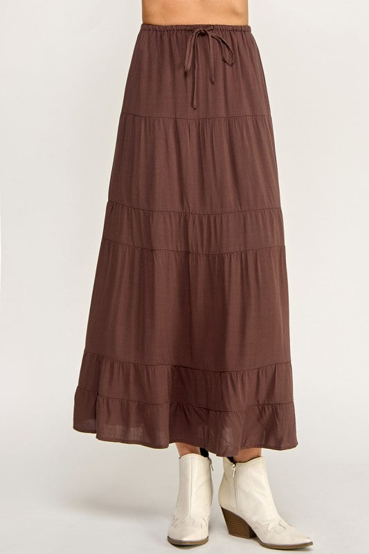 Chocolate Pocket Skirt