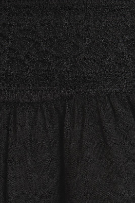Leslie Black Blouse