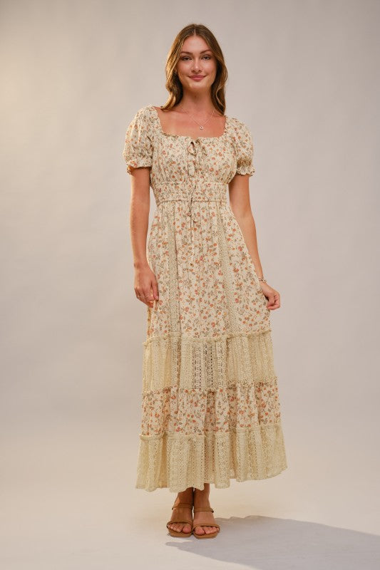 Daisy Meadow Lace Maxi