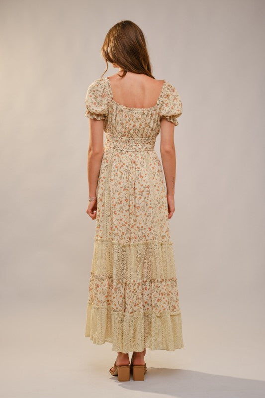 Daisy Meadow Lace Maxi