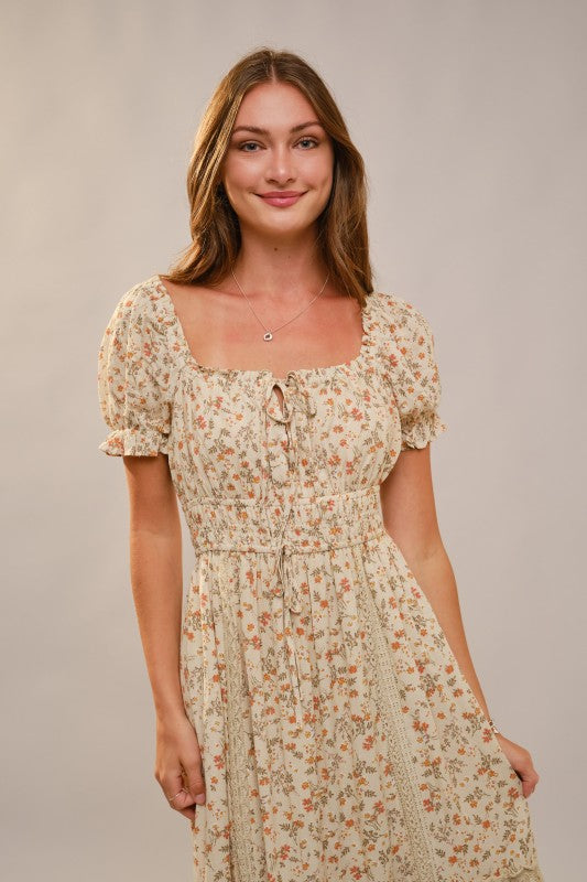 Daisy Meadow Lace Maxi