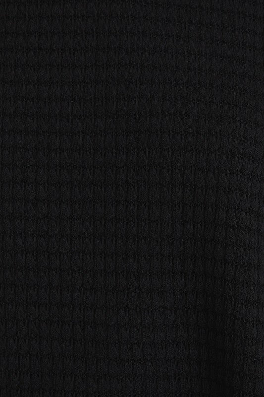Solid black color swatch