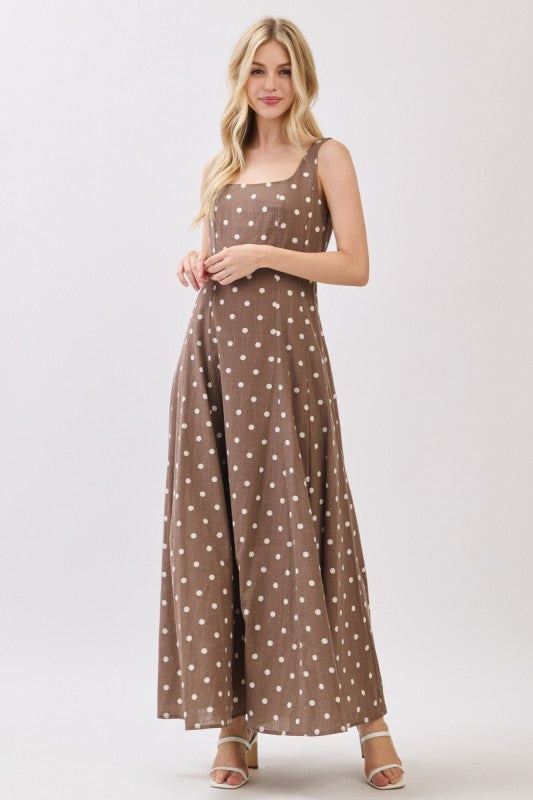 Cocoa Dot Dress
