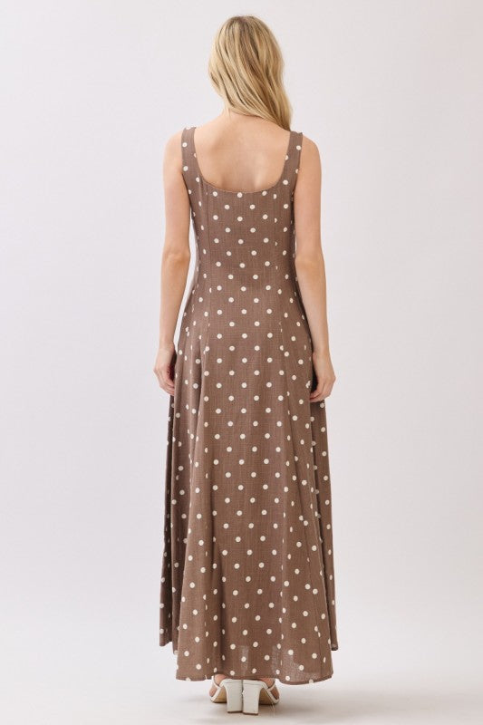 Cocoa Dot Dress