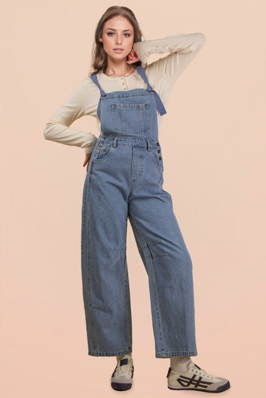 Classic Denim Overalls