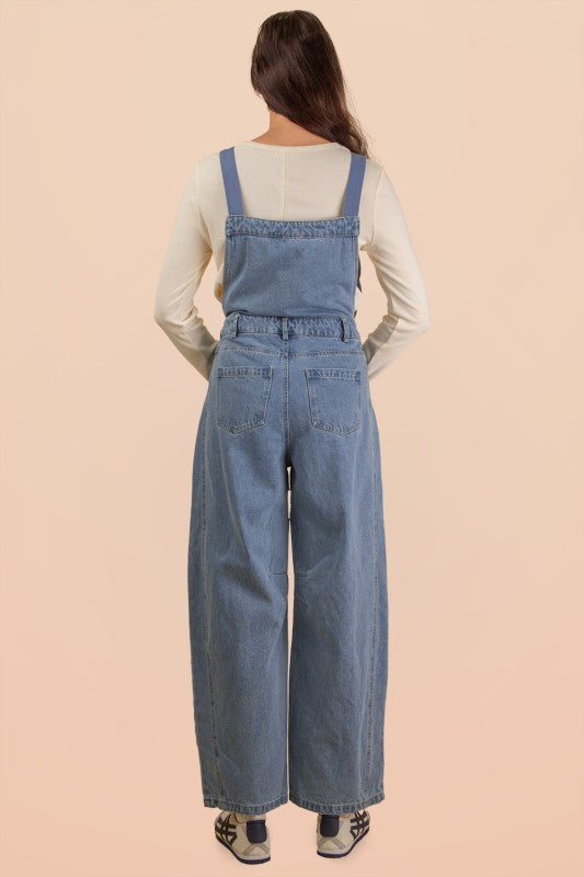 Classic Denim Overalls