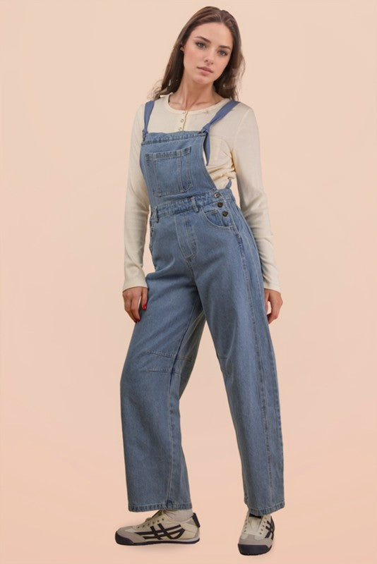 Classic Denim Overalls