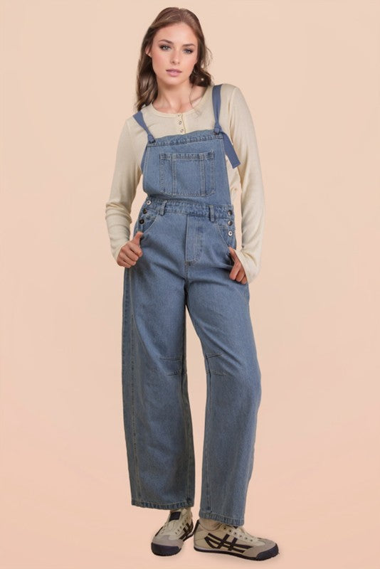 Classic Denim Overalls
