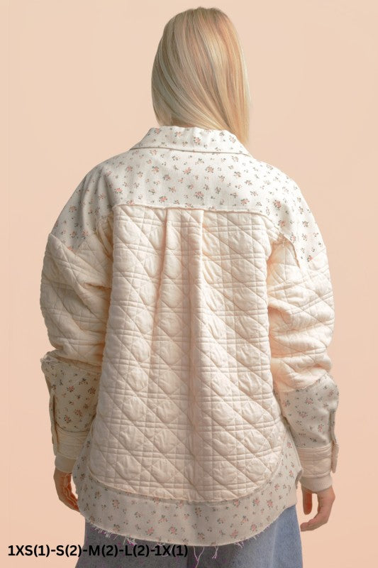 Floral Quilted Jacket
