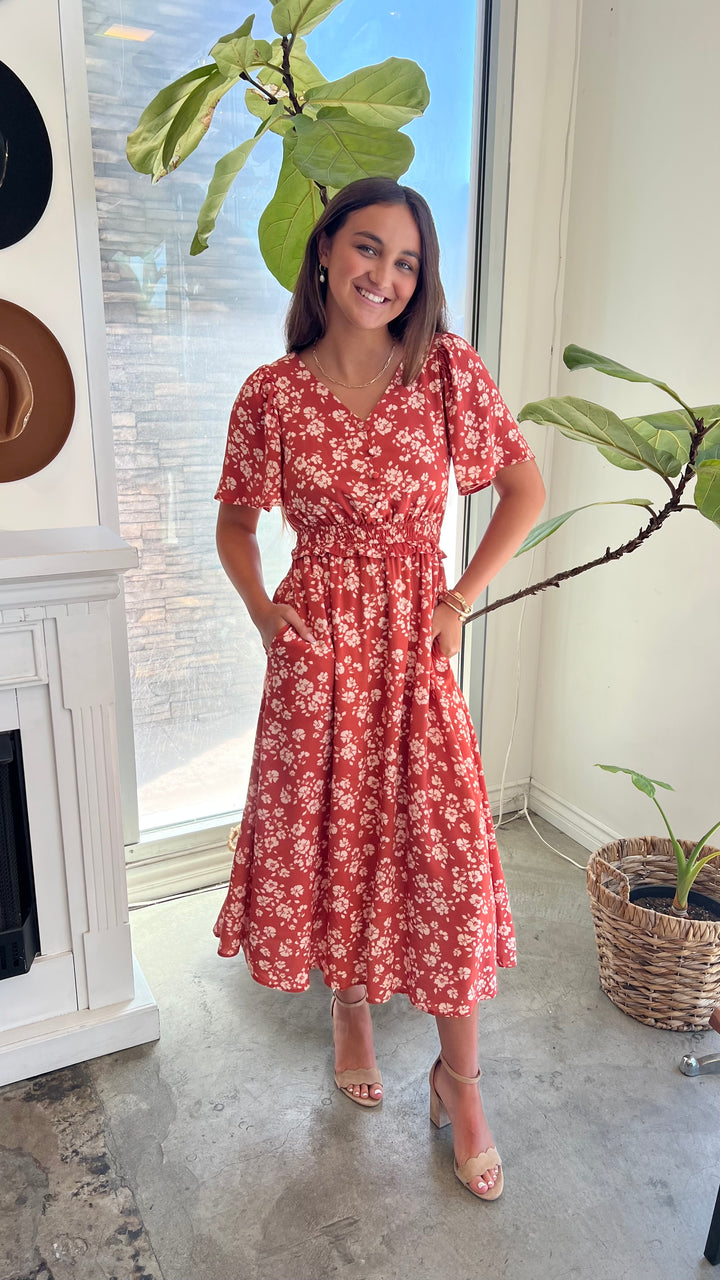 Sienna Petals Dress