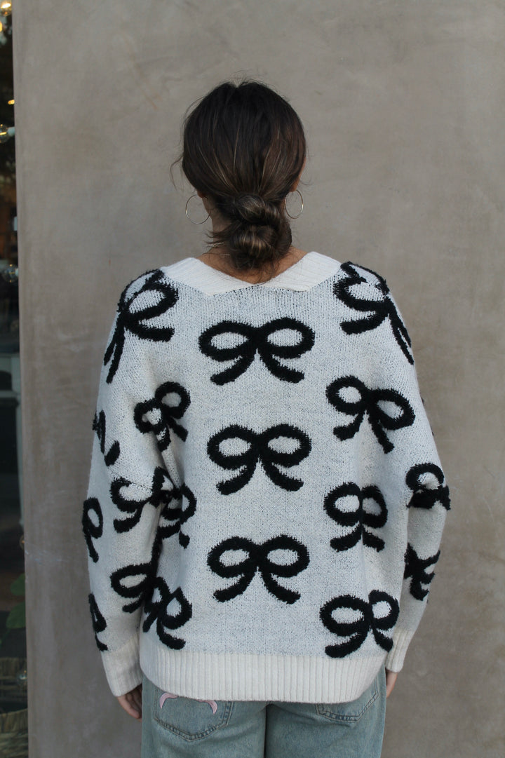 Cute Bow Cardigan
