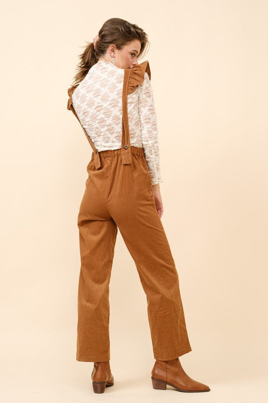 Autumn Corduroy Overalls