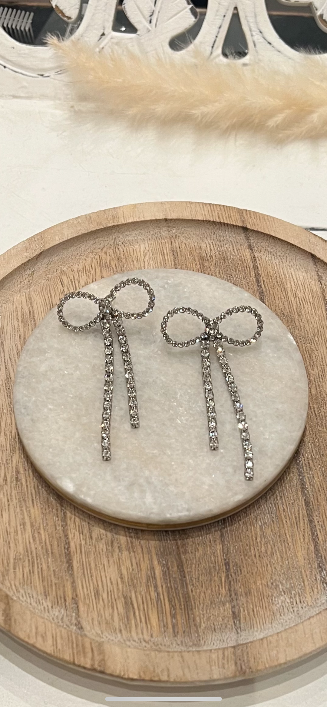 Sparkle Bow Earrings