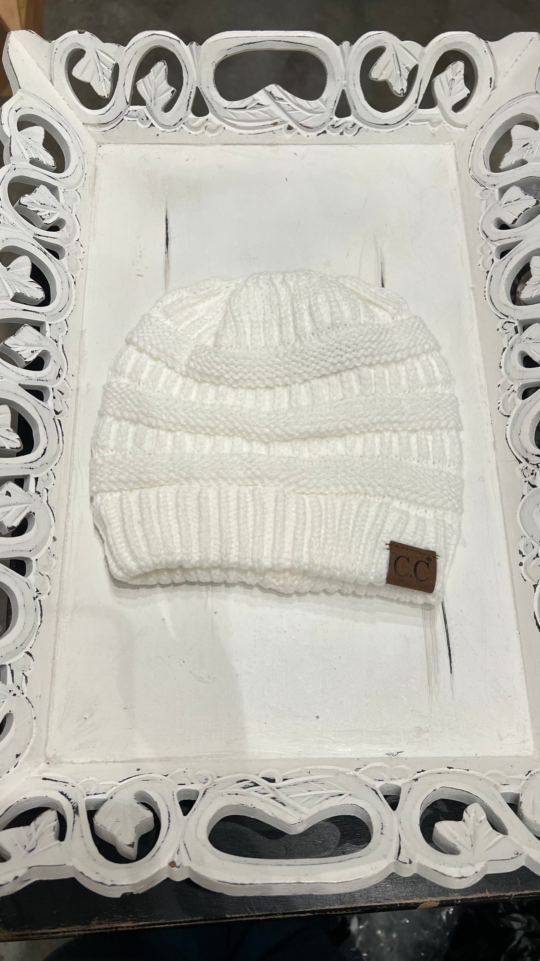 Cozy knit beanie