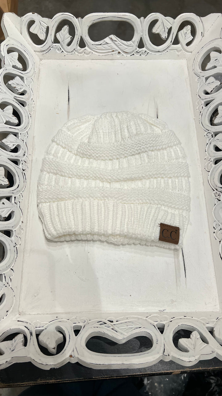 Cozy knit beanie