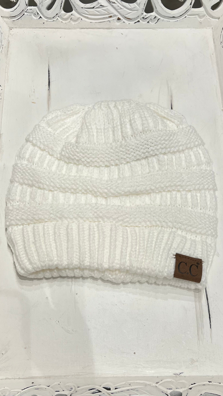 Cozy knit beanie