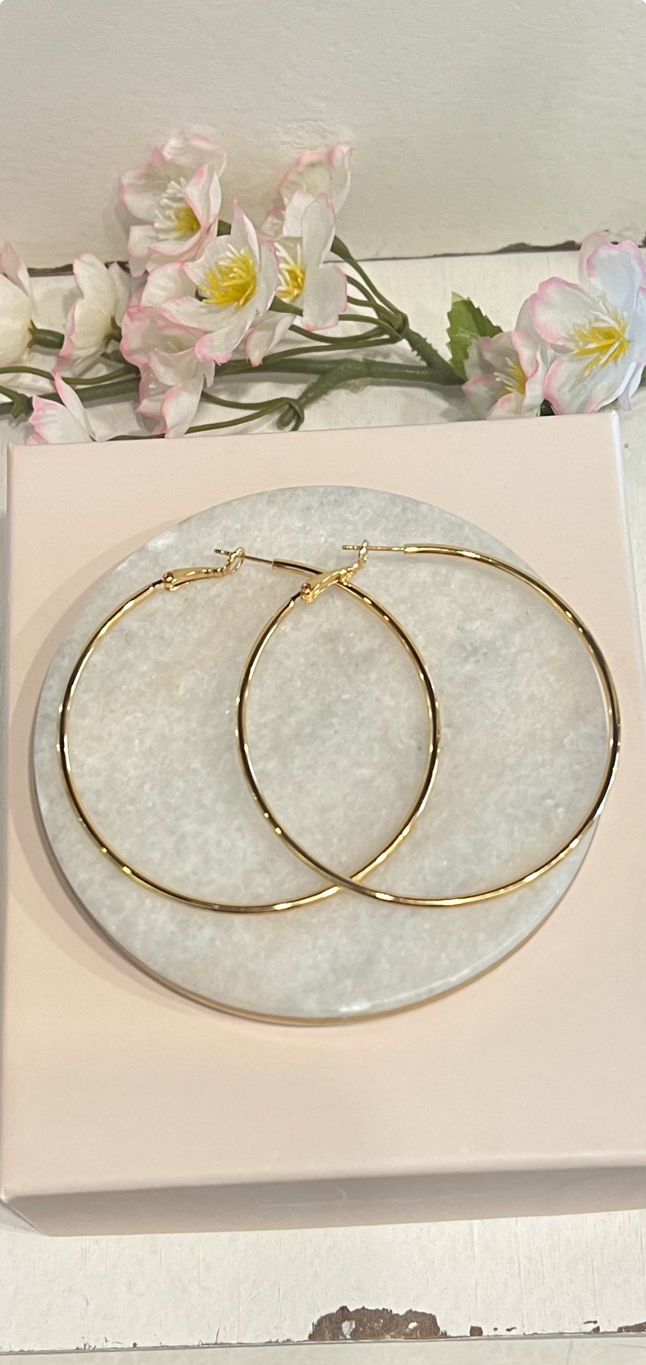 Big Hoops 14k gold dip