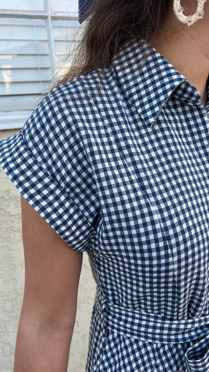 Classic Gingham Midi