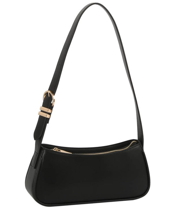 Essential Black Shoulder Bag