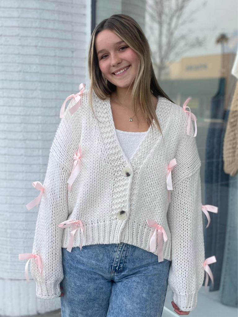 Gorgeous Bow Cardigan | AndyLiz