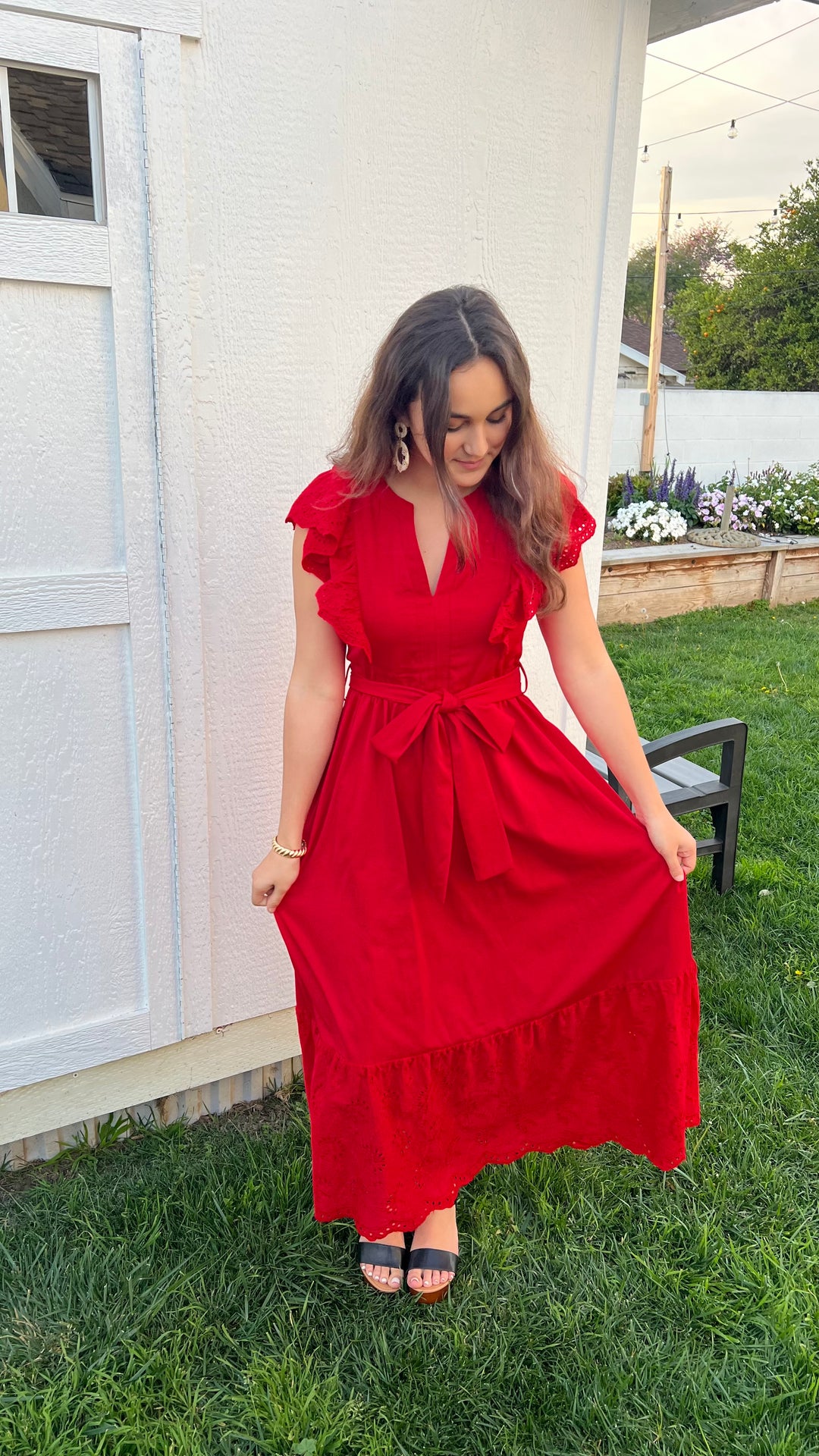 Lady in Red Dress