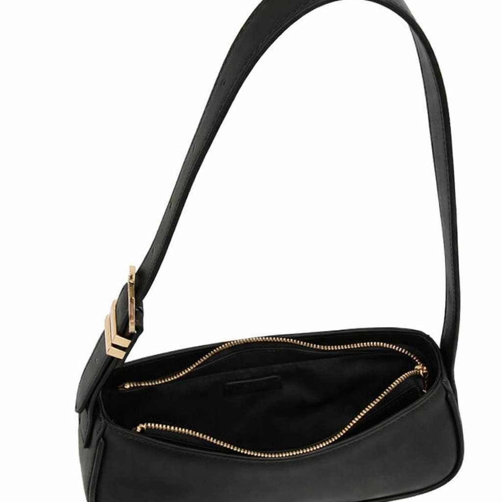 Essential Black Shoulder Bag