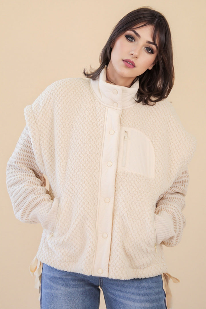 Ivory Haven Textured Vest