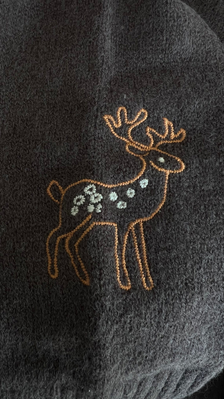 Bambi Brown Cardigan