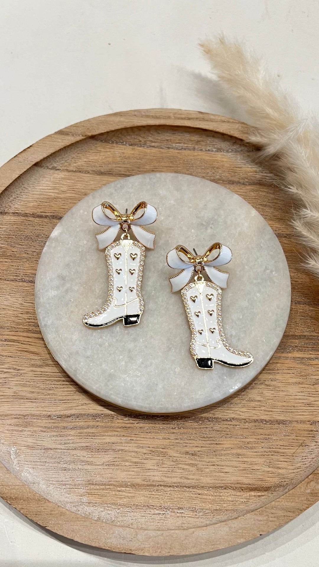 Bow Cowboy Earrings