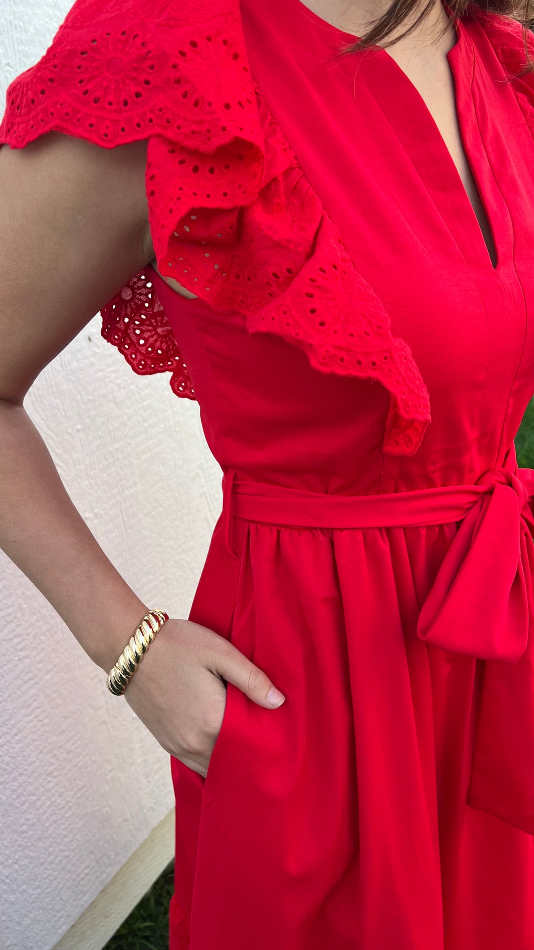 Lady in Red Dress